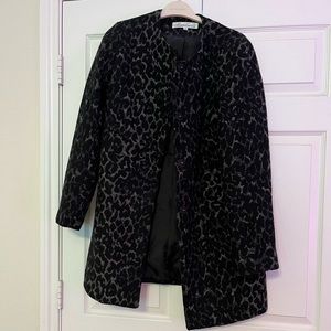 Navy patterned jacket/ blazer